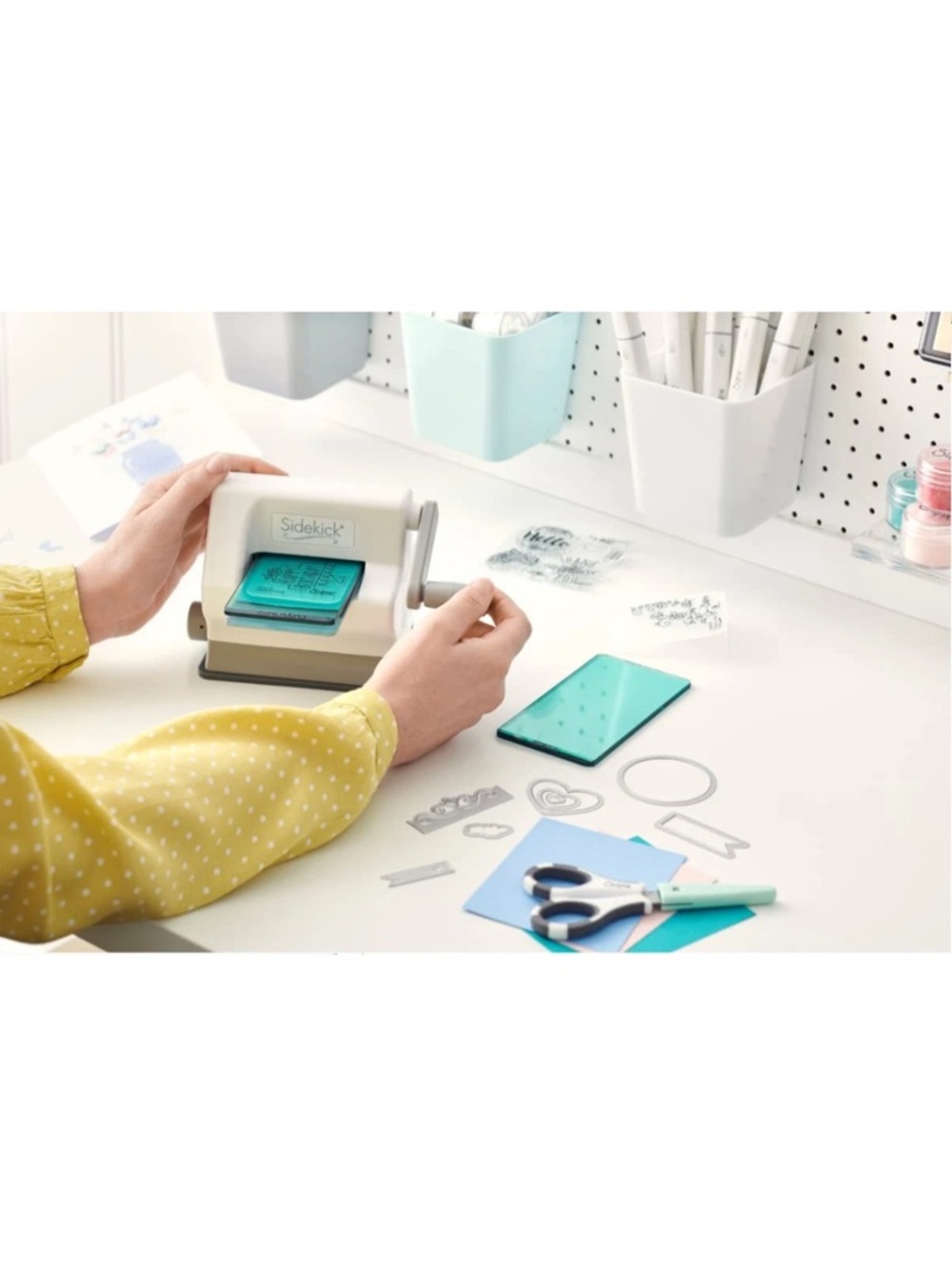 Sizzix Sidekick Starter Kit Portable Manual Die Cutting Embossing Machine - Picture 10 of 13